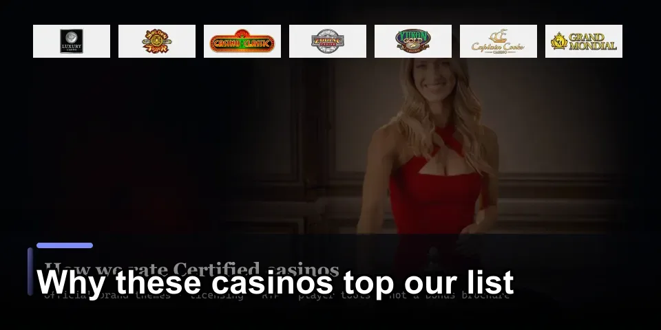 Independent editorial review process for Luxury Casino